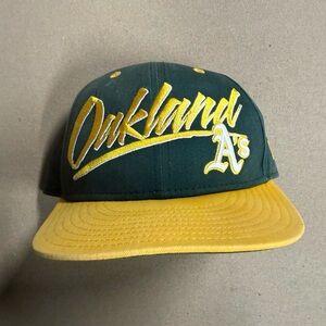 Oakland A's  Cap - Green and Yellow